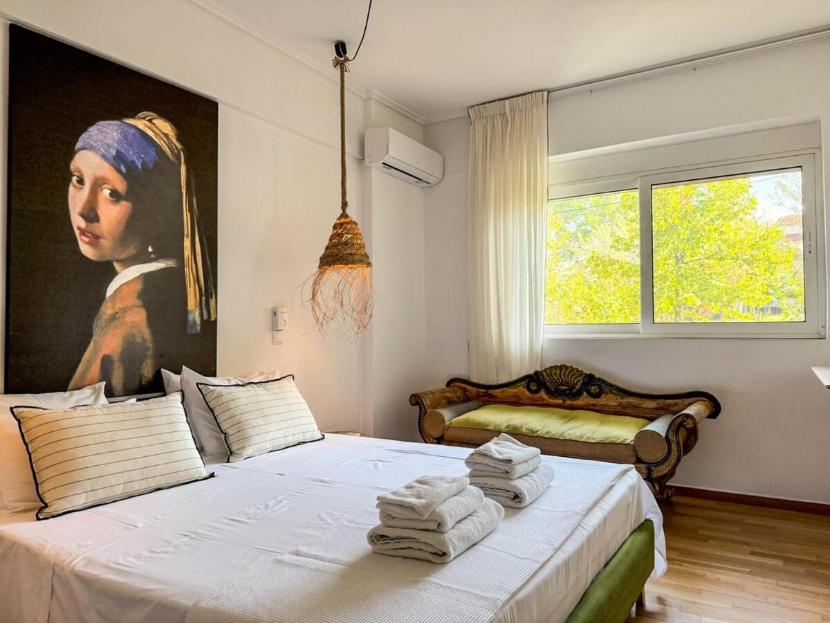 Σύγχρονο Vintage Στο Μαρούσι Apartment Athens Luaran gambar